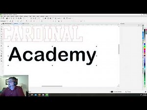 1-CorelDraw How to vector regular letters