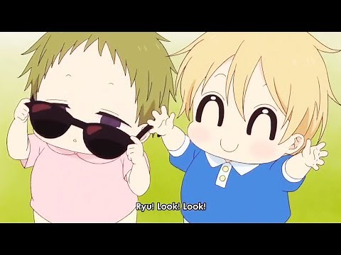 学園ベビーシッターズ Cute Kotarou brings lunch to his brother//Gakuen babysitters