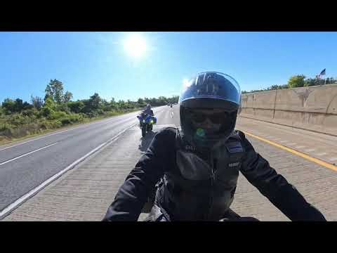 Riding with my club. The Motorcity Peacekeepers