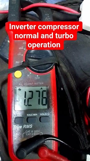 inverter compressor normal and turbo operation