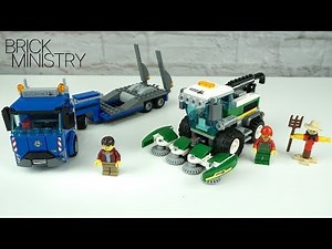 LEGO CITY 2019 ● HARVESTER TRANSPORT ● Speed Build [60223]