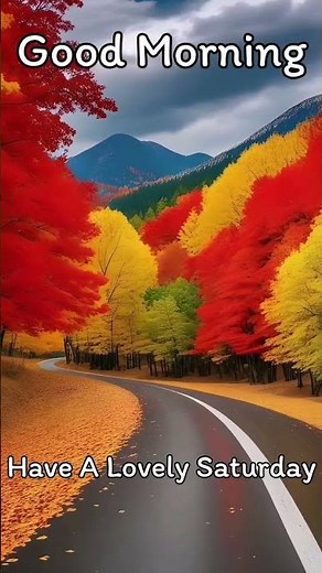 Have A Lovely Good Morning Saturday Animated Gif Colorful Wishes