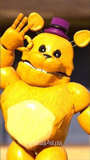 SPLIT DANCE ( Hello Neighbor / TNaF Fredbear Mod / FNAF Animation )