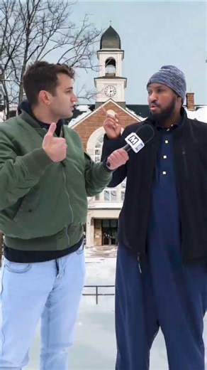 Foreigner gets a lesson on the First Amendment.