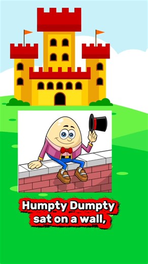 Lupe Marie Bartholomew on Instagram: "Humpty Dumpty” is a classic nursery rhyme about a character named Humpty Dumpty who sits on a wall and has a great fall. Despite the efforts of all the king’s horses and all the king’s men, Humpty Dumpty cannot be put back together again. The rhyme is short and memorable, teaching ideas about accidents, consequences, and how some things cannot be easily fixed, while remaining playful and familiar to young children.#humptydumpty#daycare#parenting#toddlersongs