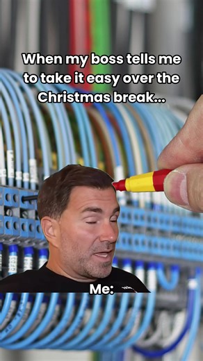 So who took the Christmas break lightly? Let us know in the comments... #Sparky #Electrician #HVAC #AHU #AirHandlingUnit #Meme #HVACMeme #ControlPanel #Christmas #ChristmasMeme