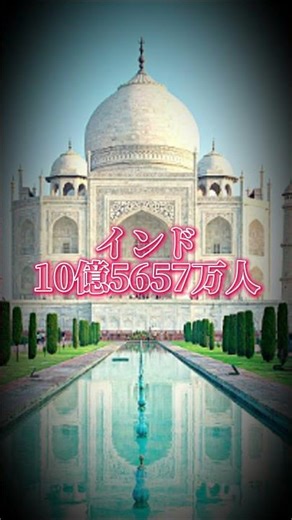インドの人口増加…#インド #インド生活 #人口