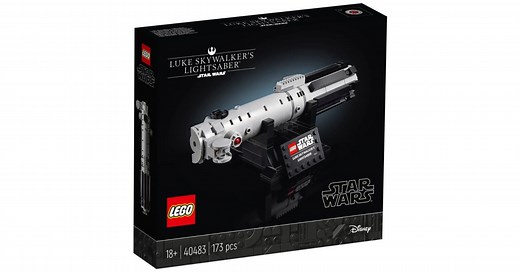 LEGO officially announces Luke's Lightsaber set, confirms as gift with purchase for AT-AT