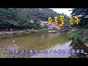 계룡산 수통골...도덕봉,금수봉,빈계산 산행과 수통골 맑은계곡, 수통폭포를 둘러본다.