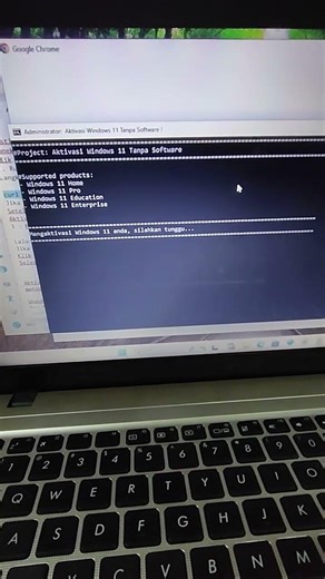 Aktivasi Windows 11 Tanpa Software
