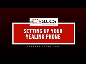 Setting Up Your Yealink Phone