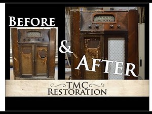 Restoring an Antique Radio - TMC Restoration