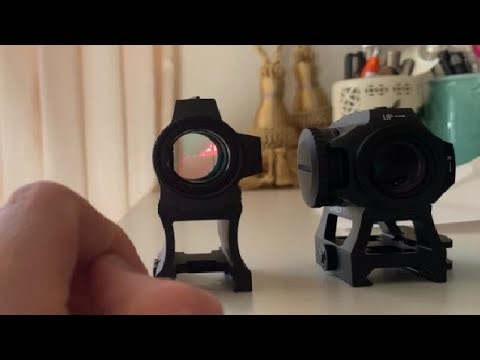 HOLOSUN HE503CU GR HS503CU Multi Reticle 2 MOA Dot & 65 MOA Circle Micro Sight Unboxing, Great red