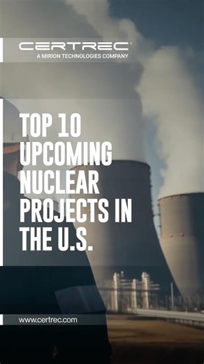TOP 10 UPCOMING NUCLEAR PROJECTS IN THE U.S. #nuclearenergy #nuclearreactor