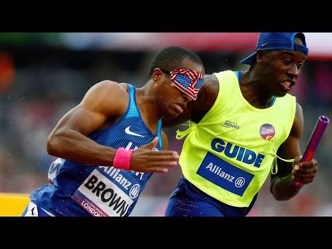David Brown - Fastest Blind Sprinter In The World