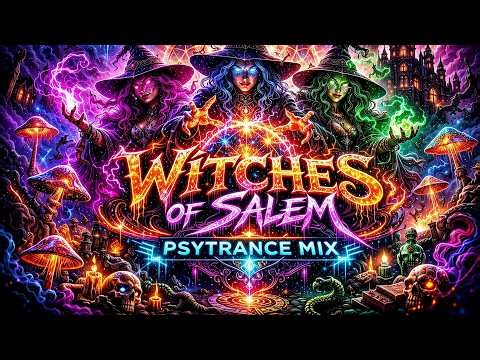 WITCHES OF SALEM – PSYTRANCE MIX | Occult Witch Ritual (Full-On / Dark Psy and Goa 146–148 BPM)