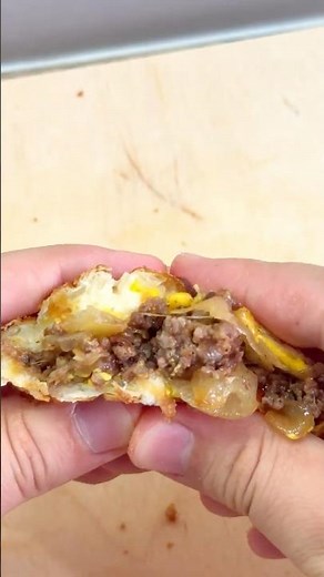 Crispy Cheeseburger Hot Pocket #cooking #food #recipe