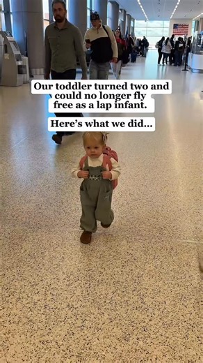 Brittany: Family Adventure + Luxury Travel on Instagram: "✈️ When the lap infant era officially ends 😭 Here’s what you need to know ‼️⬇️ The lap-infant days are officially over, but here’s how we made the transition smoother: 🎟️ Reward points from day one We made her her own email and signed her up for airline rewards — if she has a seat, she’s earning points. 🎒 Her own carry-on moment Toddlers get their own carry-on allowance, so she got a backpack and loved having “her bag.” 🛂 TSA PreCheck