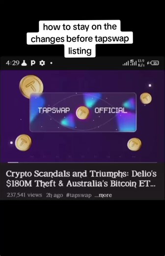 Unlock 500,000 Coins: Catch the Code and Claim Your Reward on Tap Swap