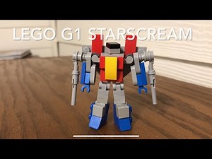 Lego Generation 1 Starscream Insructions