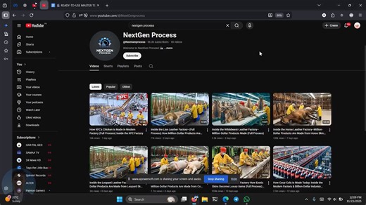 How to Create Next Gen Process Style Videos — Full Step-by-Step Tutorial (Free Template Included) In this tutorial, I’m teaching you how to create Next Gen Process style videos — the same clean, robotic, factory-style visuals used by @NextGenProcess. You’ll learn: • How the style works • Scene structure • Camera movements • Text layout • Sound design • My full ready-to-use template • And how to generate these videos in VEO / AI tools I’m also sharing the exact script, prompt system, and docs I p