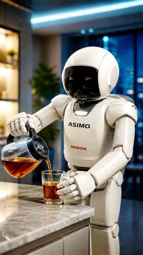 روبوت اسيمو Asimo Honda #robot #asimo