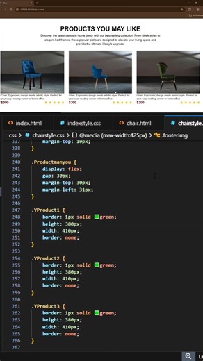 Coding web Product page design HTML CSS ll tech computer 420 ll #viral #short #tech #trending