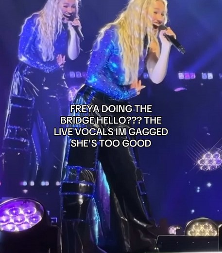 Freya Skye's Incredible Live Vocals Performance