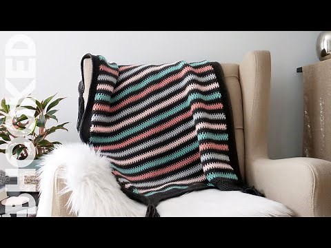 How to Tunisian Crochet a Blanket Step-by-Step