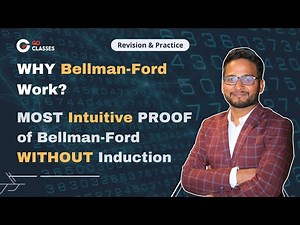 Bellman-Ford Proof | Most Intuitive Proof WITHOUT Induction | GATE CSE and DA | Sachin Mittal