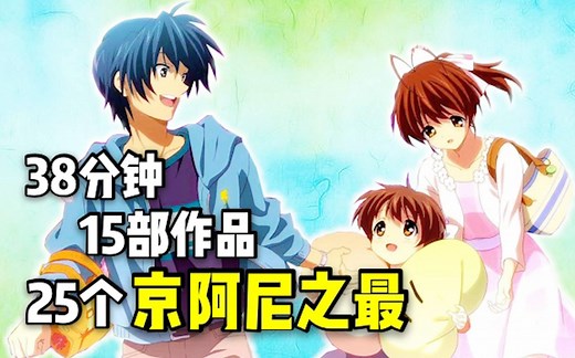 【京阿尼之最】史上最全！38分钟带你看完15部京阿尼动画！祝京都动画越来越好！