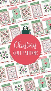 The countdown to Christmas is officially ON! Feeling quilty? Check out my Holiday patterns in my shop🎁 https://flamingotoesshop.com/collections/quilt-patterns?filter.p.tag=Christmas&sort_by=created-descending | Flamingo Toes