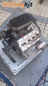 32K views · 786 reactions | The sound of ENJOMOR V8 is too deep Stirlingkit.com https://www.stirlingkit.com/collections/v8-engine-models | Stirlingkit | Facebook