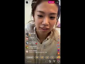 Japanese Model: Nanoka (nanoka0707)'s InstaLive (200308)/re-up