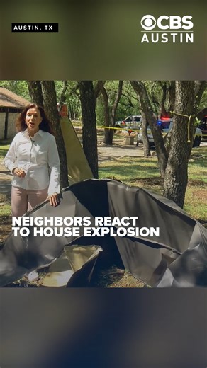 50K views · 314 reactions | House explosion shatters windows, breaks doors, and collapses ceilings in NW Austin Story: https://cbsaustin.com/news/local/explosion-04-14-2025 | CBS Austin | Facebook