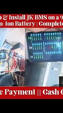 How to Set Up & Install JK BMS on a 9000W 14-Cell Lithium-Ion Battery | Complete Guide