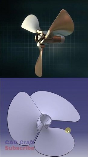 How to Create a Propeller Blade Using CATIA Surface Design | CATIA V5 GSD Tutorial ⚙️