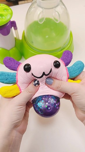109K views · 1.5K reactions | Can I turn a $1 squishy into an adorable axolotl fidget?? #doctorsquish #squishymaker #axolotl | Doctor Squish | Facebook