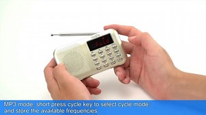 Watch MP3 player&colon; USB, TF card, AUX input on Amazon Live