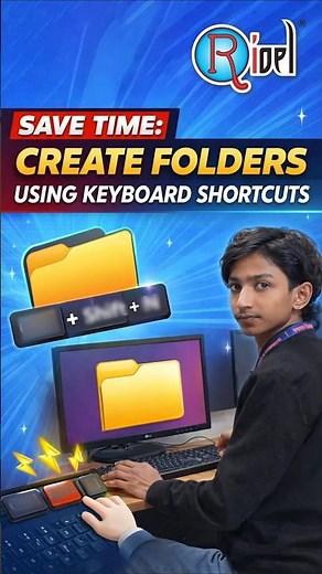 Save Time: Create Folders Using Keyboard Shortcuts