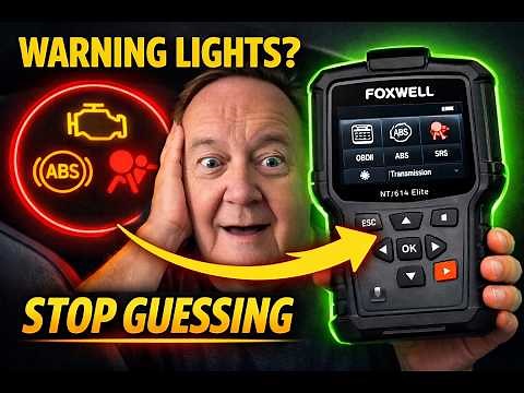 **Stop Guessing! Diagnose Check Engine, ABS & Airbag Codes with Foxwell NT614 Elite**