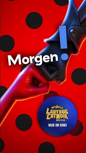 🤩🐞 Nur noch eine Nacht schlafen und dann sind MIRACULOUS: DER FILM ist endlich im Kino 🎬