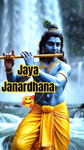 Jaya Janardhana Krishna 🙏😍#trending #viral #song #krishna #devotionalhits #youtubeshorts#baby#cute🙏🥰