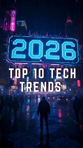 Top 10 Tech Trends That Will Explode in 2026!