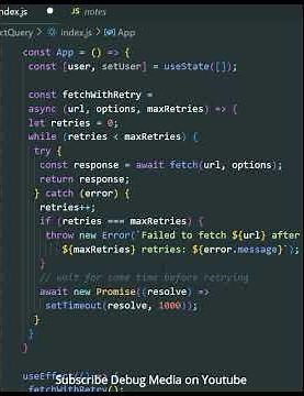React Query in Malayalam | Debug Media #shorts