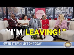 Gwen Stefani WALKS OFF The Today Show After Humiliating Interview.