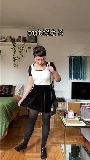 🖤 what I'd wear in the 90s, 4 outfits! #1990s