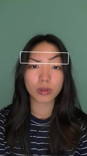 Random Eyebrows Filter Challenge on TikTok