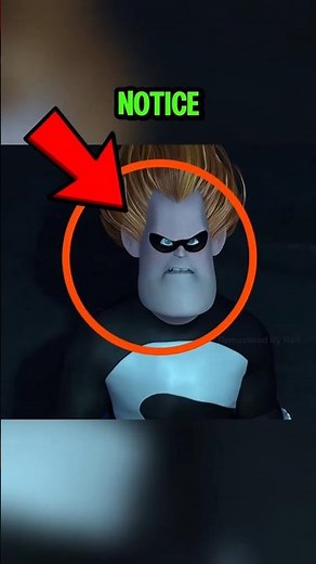 DID YOU NOTICE THIS DETAIL IN THE INCREDIBLES? 😱