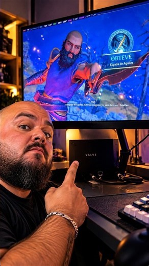 DREAM SETUP WITH THE STEAM MACHINE #steammachine #steamcontroller #oledmonitor #dreamsetup